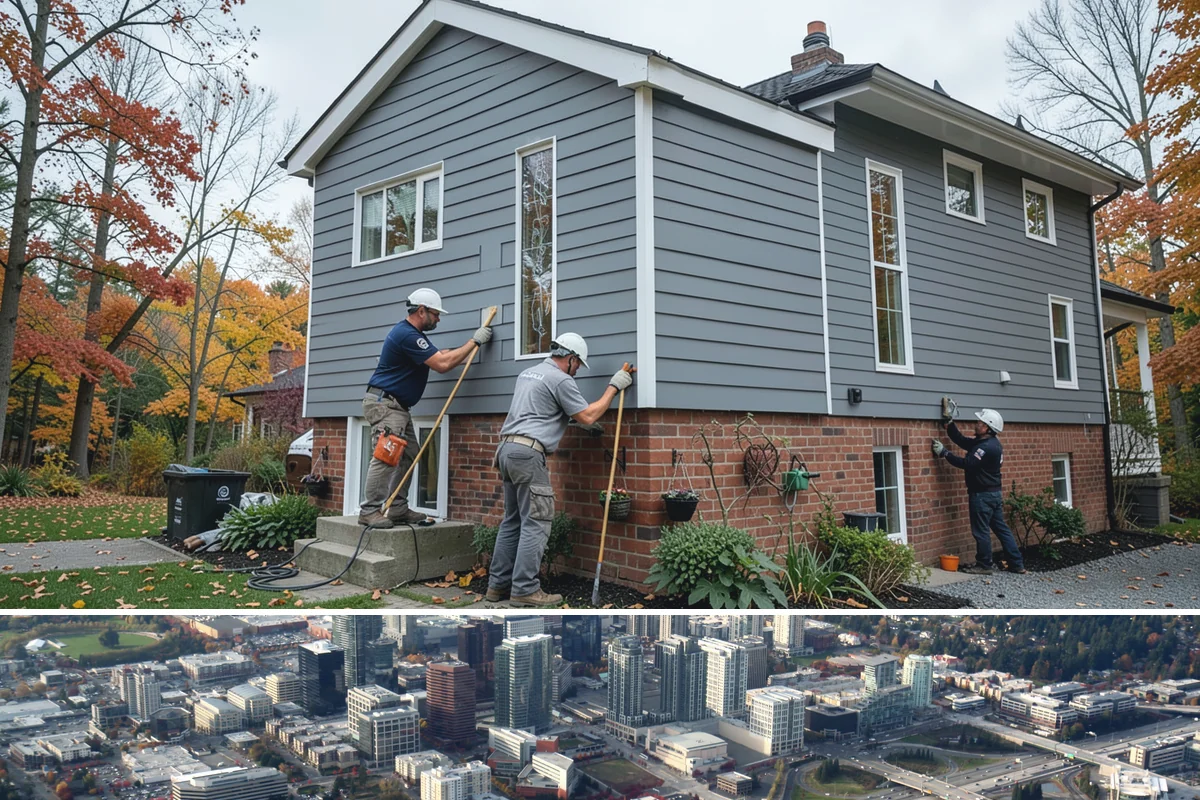 Motorized Shade Installation in Bellevue, King County, WA - Motorized shades can be installed year-round and help tame both dark winters and bright summer afternoons in the PNW.