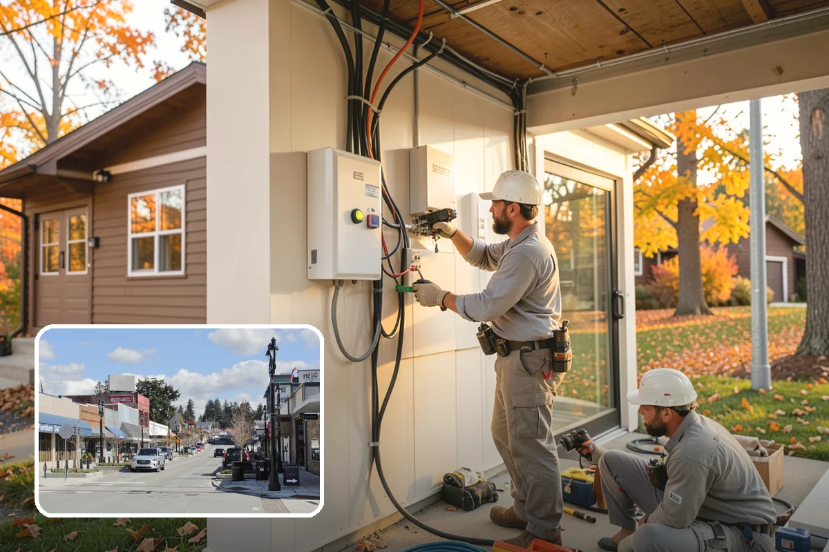 Motorized Shade Installation in Bothell, King County, WA - Effortless light and privacy control at a tap