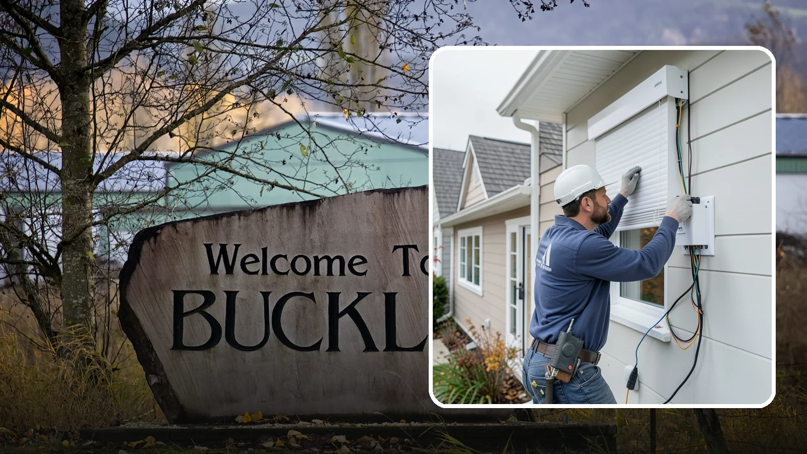 Motorized Shade Installation in Buckley, Pierce County, WA - We install motorized shades that manage light, privacy, and energy with a tap or an automated schedule.