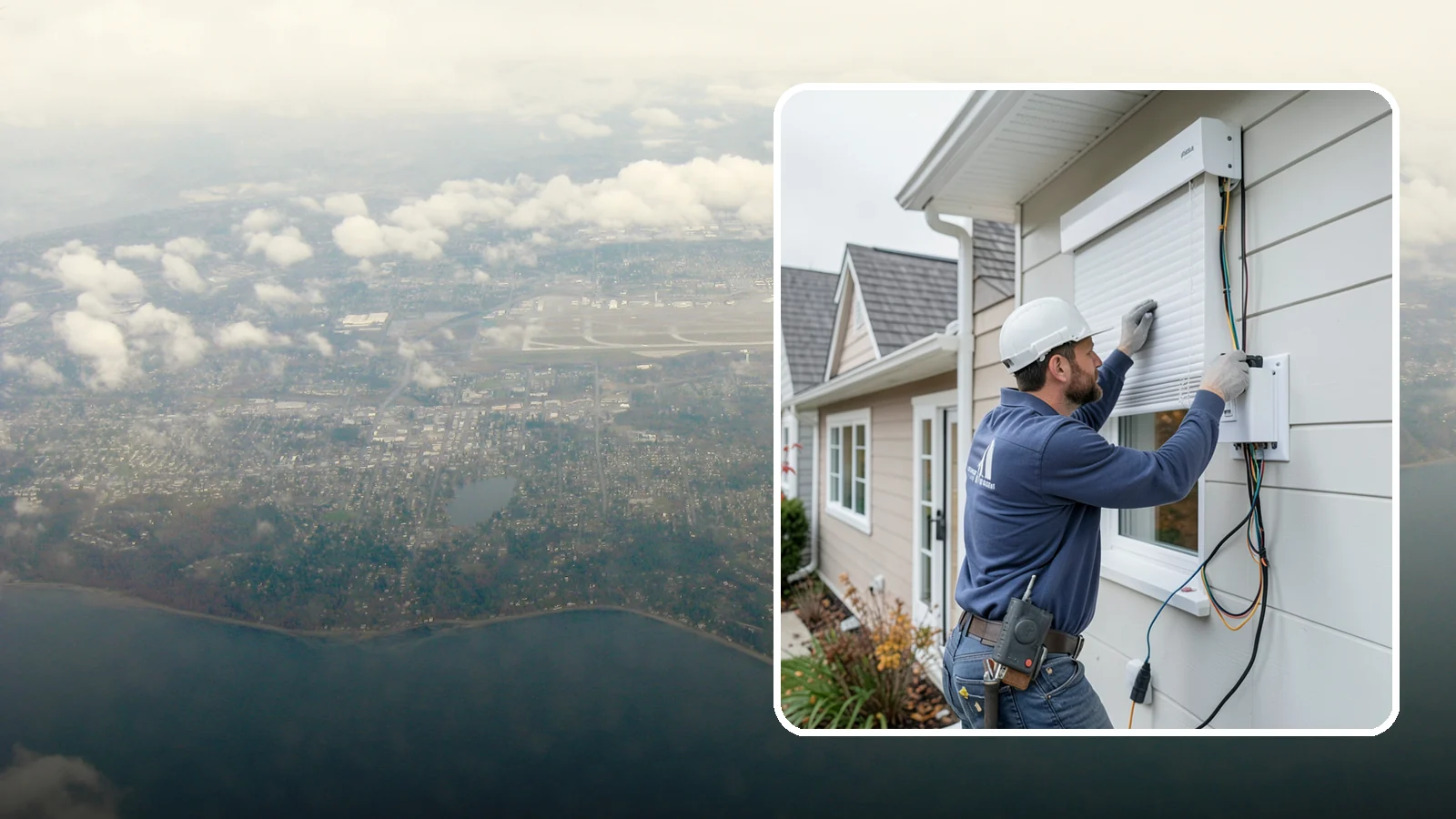Motorized Shade Installation in Burien, King County, WA - We install motorized shades that manage light, privacy, and energy with a tap or an automated schedule.