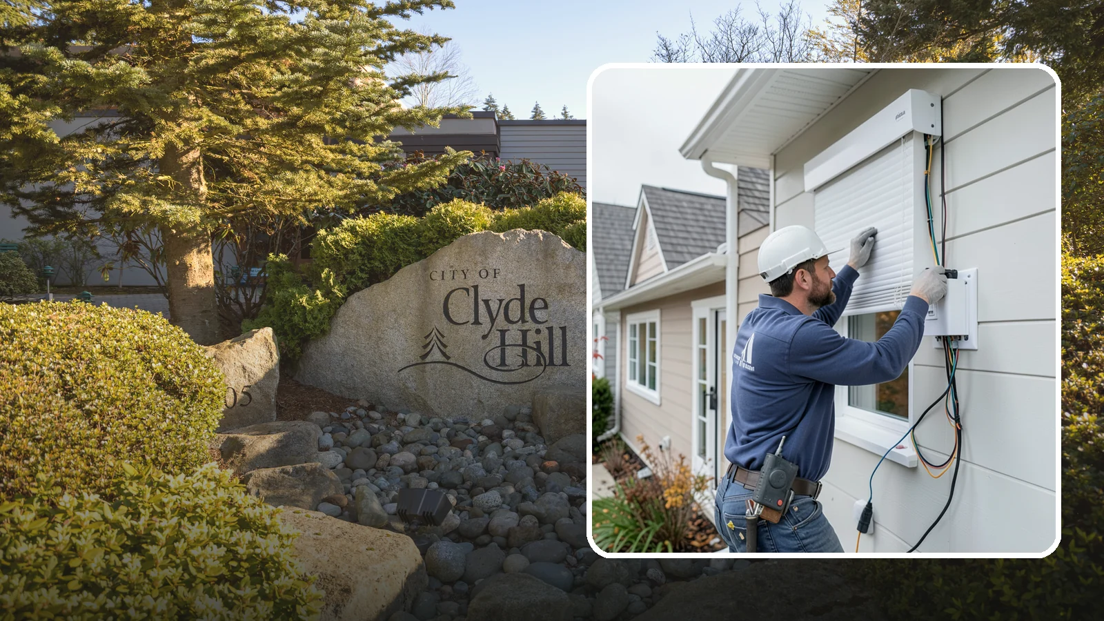 Motorized Shade Installation in Clyde Hill, King County, WA - We install motorized shades that manage light, privacy, and energy with a tap or an automated schedule.