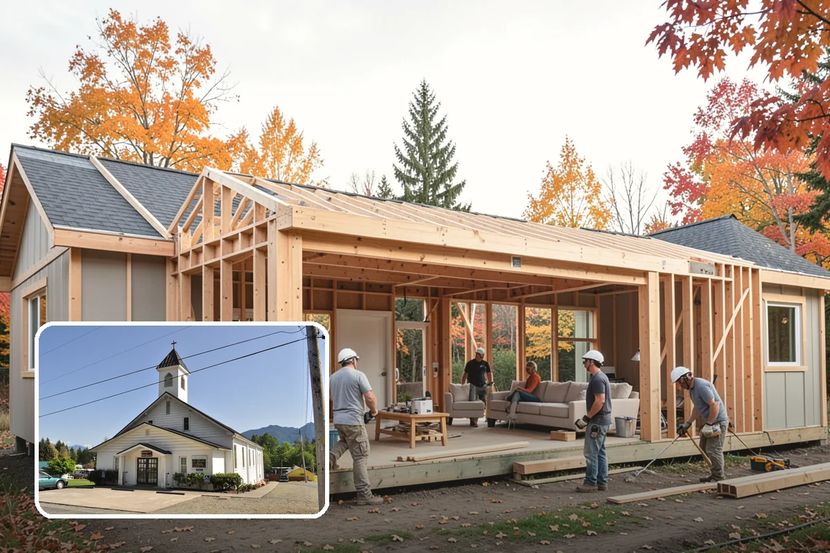 Motorized Shade Installation in Concrete, Skagit County, WA - Effortless light and privacy control at a tap