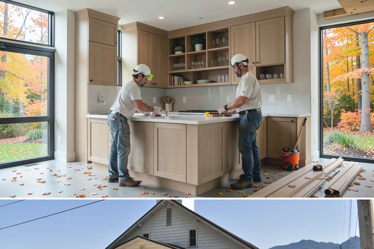 Motorized Shade Installation in Concrete, Skagit County, WA - Motorized shades can be installed year-round and help tame both dark winters and bright summer afternoons in the PNW.