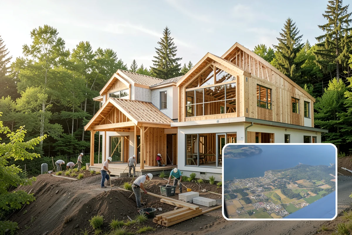 Motorized Shade Installation in Coupeville, Island County, WA - Effortless light and privacy control at a tap
