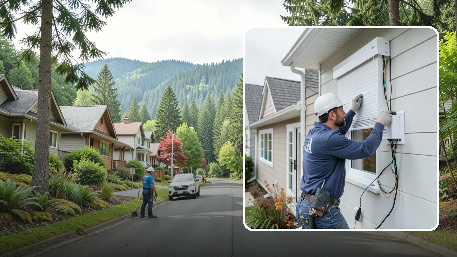Motorized Shade Installation in Darrington, Snohomish County, WA - We install motorized shades that manage light, privacy, and energy with a tap or an automated schedule.