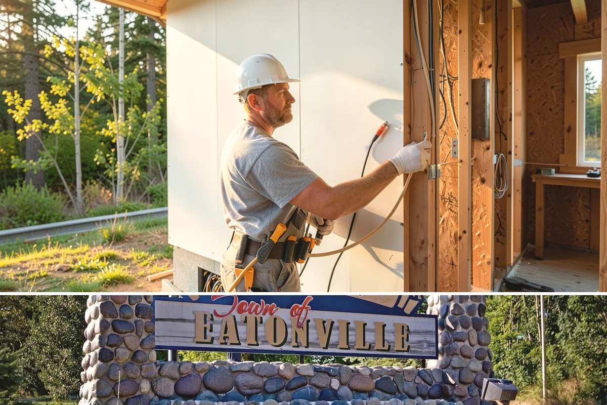 Motorized Shade Installation in Eatonville, Pierce County, WA - Motorized shades can be installed year-round and help tame both dark winters and bright summer afternoons in the PNW.
