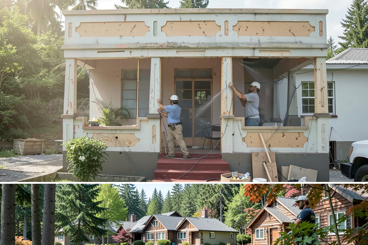 Motorized Shade Installation in Edgewood, Pierce County, WA - Motorized shades can be installed year-round and help tame both dark winters and bright summer afternoons in the PNW.