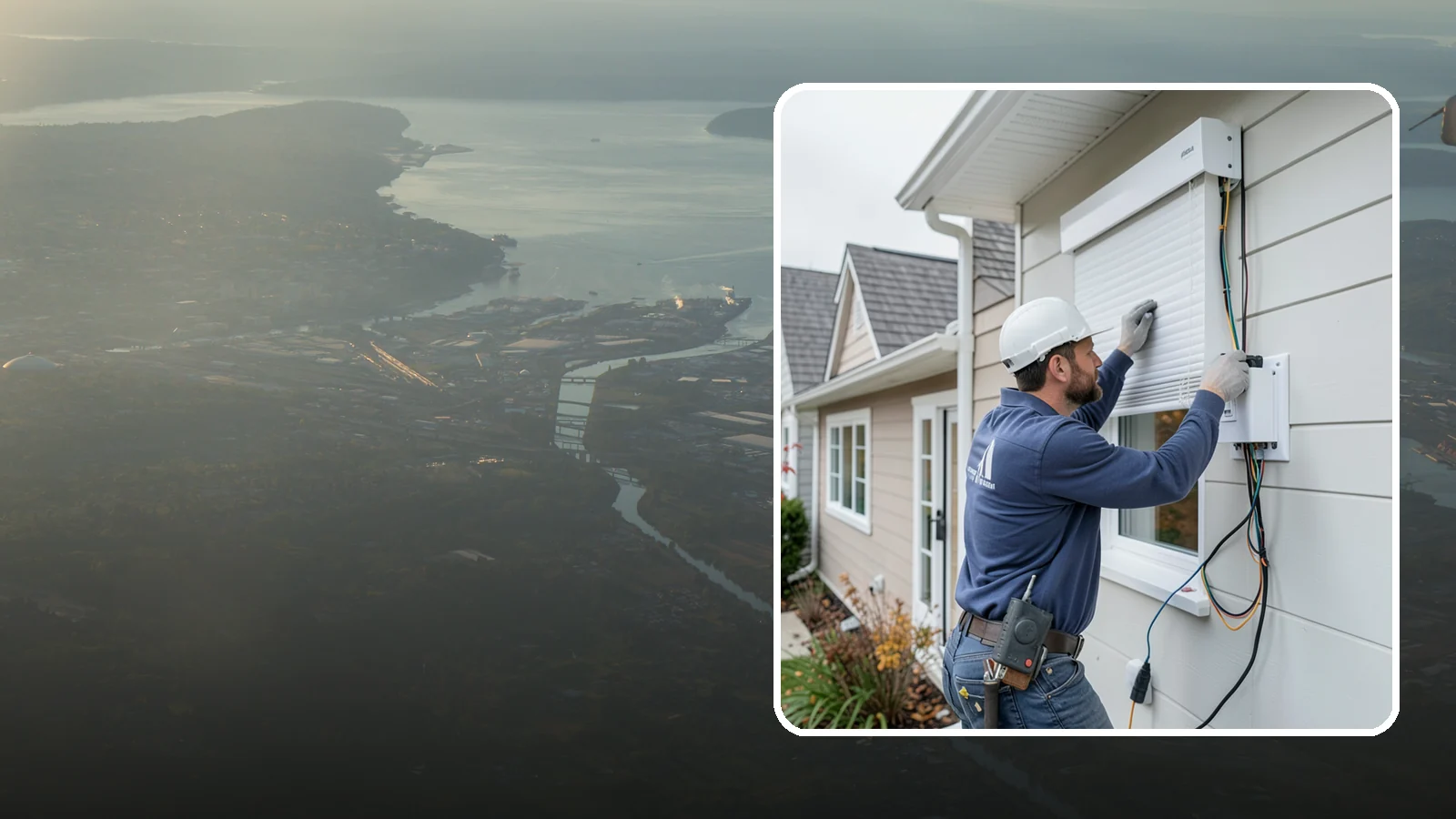 Motorized Shade Installation in Fife, Pierce County, WA - We install motorized shades that manage light, privacy, and energy with a tap or an automated schedule.