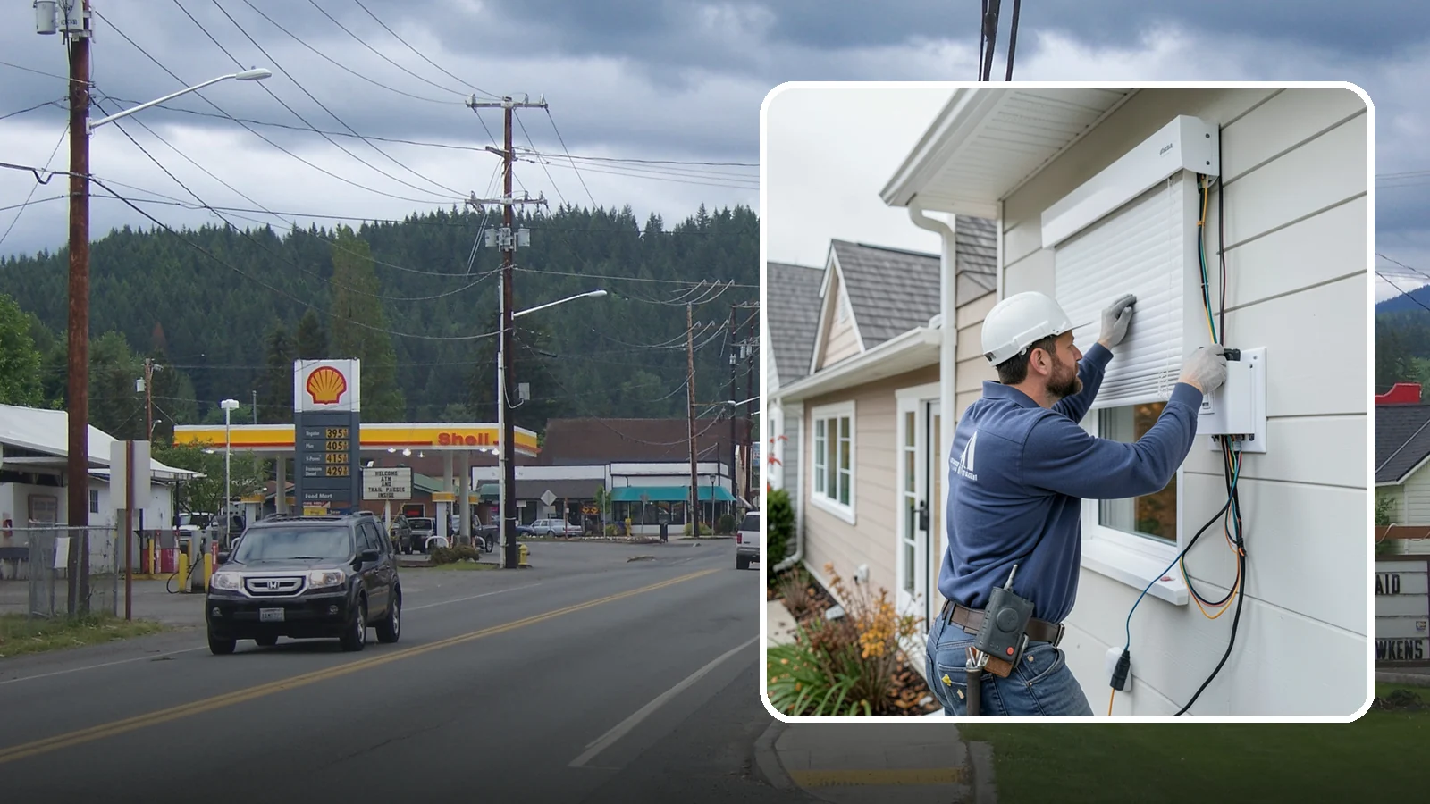 Motorized Shade Installation in Granite Falls, Snohomish County, WA - We install motorized shades that manage light, privacy, and energy with a tap or an automated schedule.