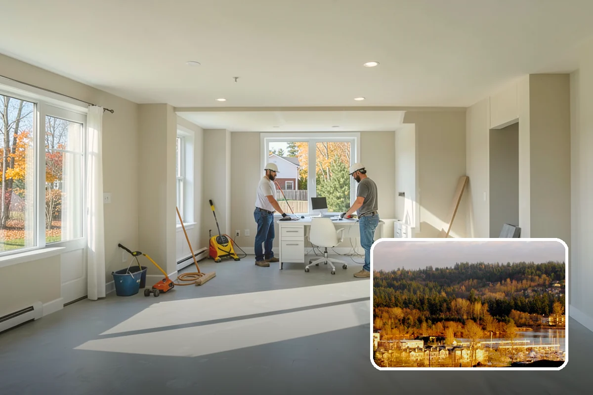 Motorized Shade Installation in Kenmore, King County, WA - Effortless light and privacy control at a tap