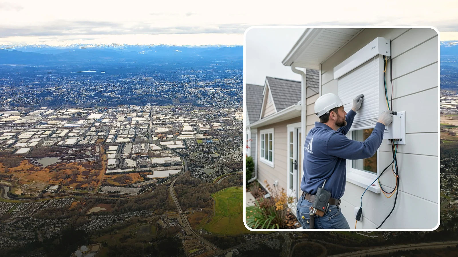 Motorized Shade Installation in Kent, King County, WA - We install motorized shades that manage light, privacy, and energy with a tap or an automated schedule.