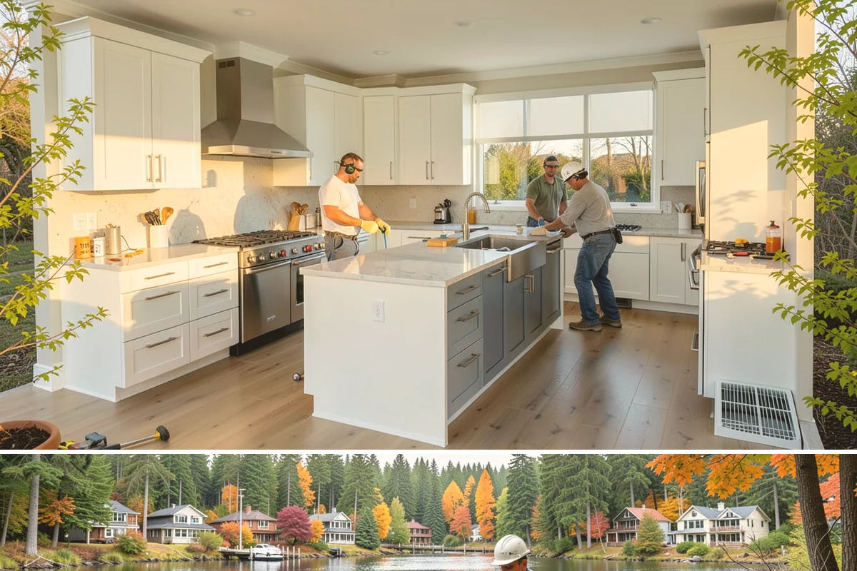 Motorized Shade Installation in La Conner, Skagit County, WA - Motorized shades can be installed year-round and help tame both dark winters and bright summer afternoons in the PNW.