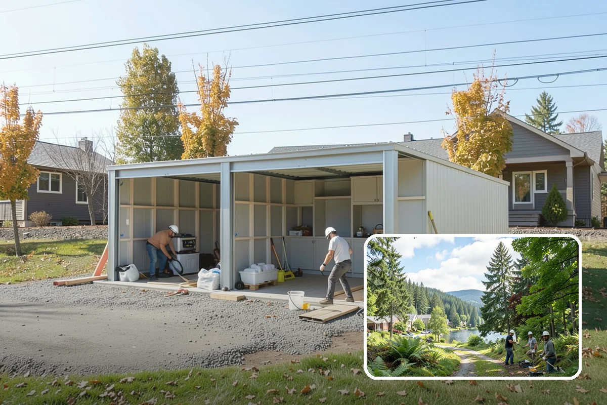 Motorized Shade Installation in Lake Forest Park, King County, WA - Effortless light and privacy control at a tap