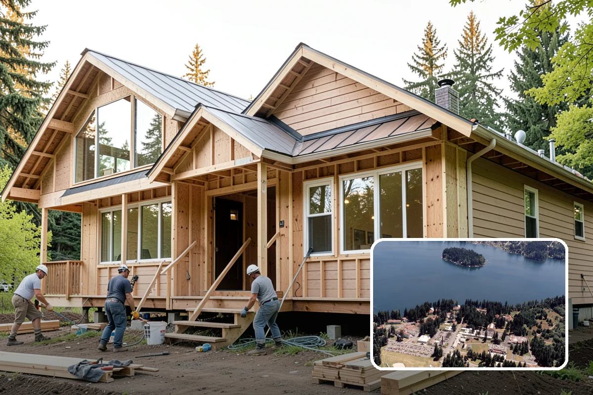 Motorized Shade Installation in Lakewood, Pierce County, WA - Effortless light and privacy control at a tap