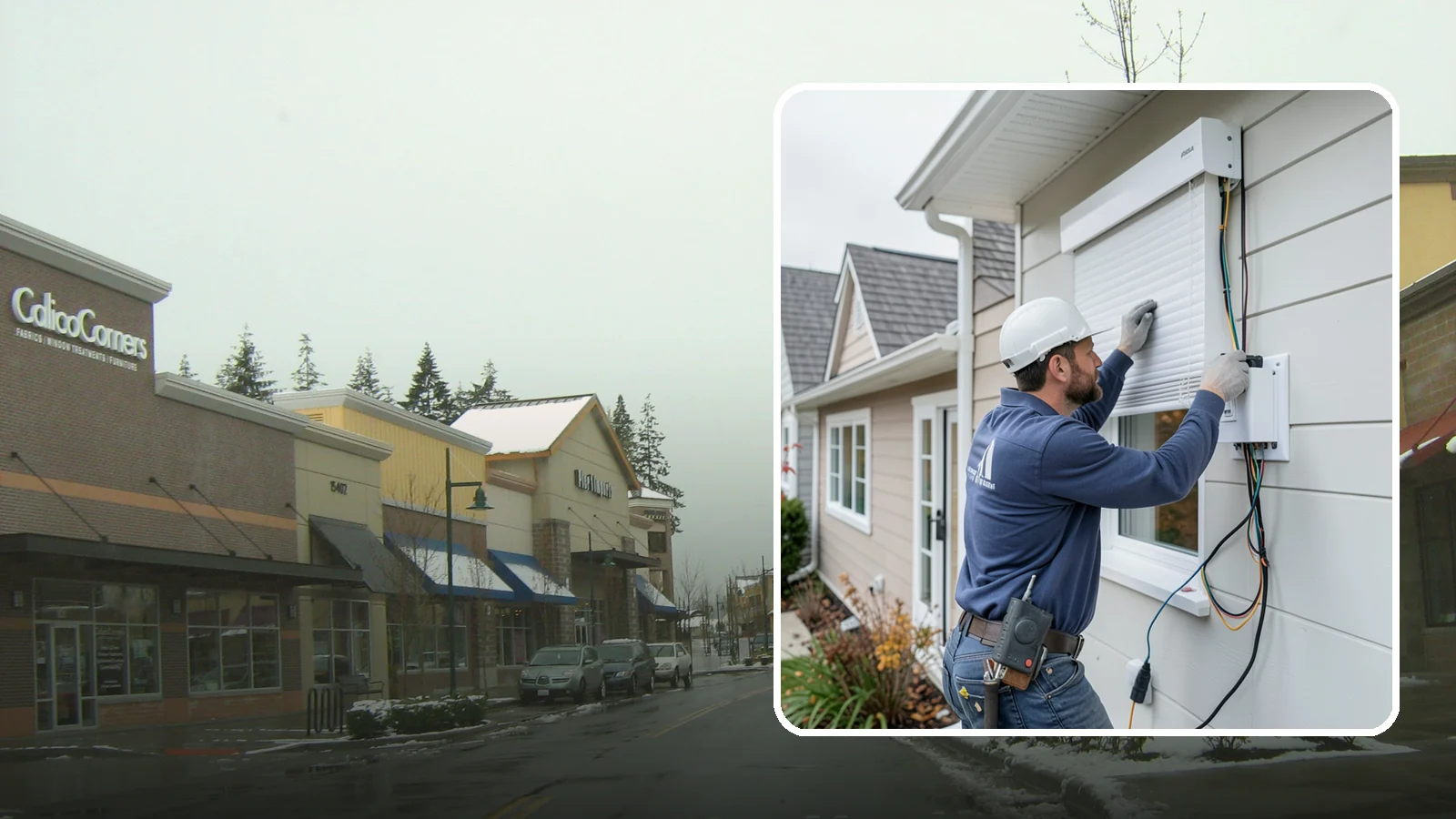 Motorized Shade Installation in Mill Creek, Snohomish County, WA - We install motorized shades that manage light, privacy, and energy with a tap or an automated schedule.