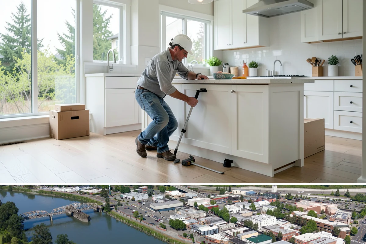 Motorized Shade Installation in Mount Vernon, Skagit County, WA - Motorized shades can be installed year-round and help tame both dark winters and bright summer afternoons in the PNW.