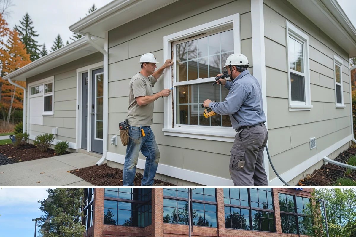 Motorized Shade Installation in Mountlake Terrace, Snohomish County, WA - Motorized shades can be installed year-round and help tame both dark winters and bright summer afternoons in the PNW.