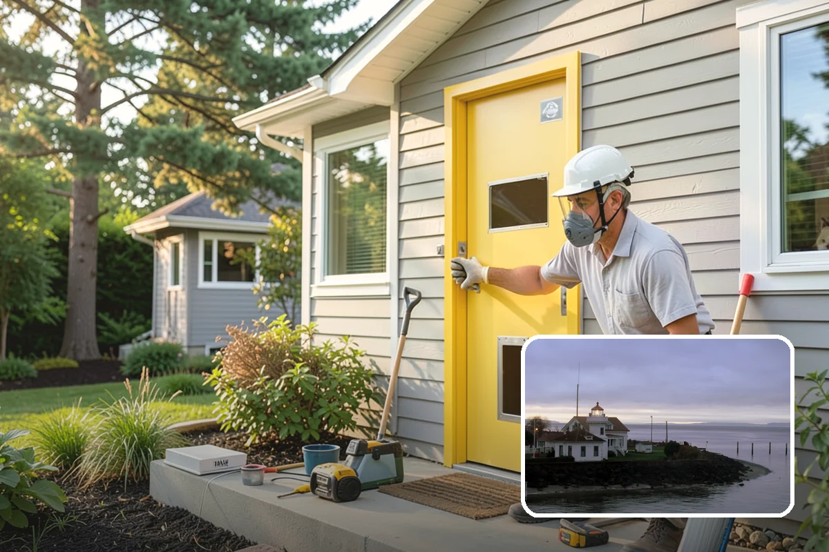 Motorized Shade Installation in Mukilteo, Snohomish County, WA - Effortless light and privacy control at a tap