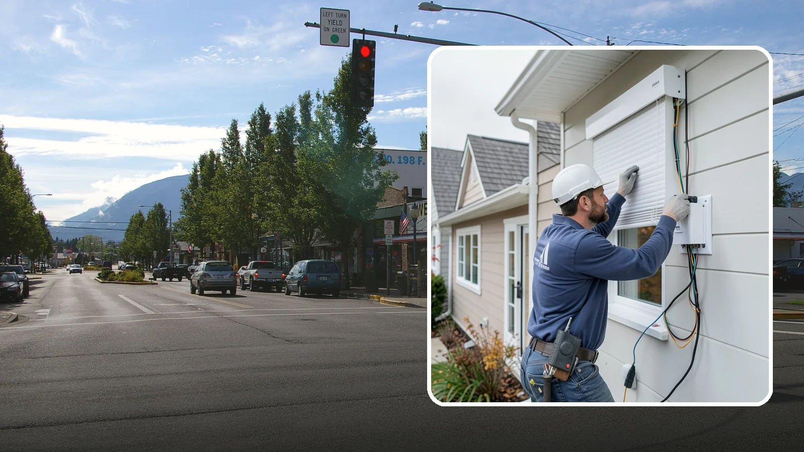 Motorized Shade Installation in North Bend, King County, WA - We install motorized shades that manage light, privacy, and energy with a tap or an automated schedule.