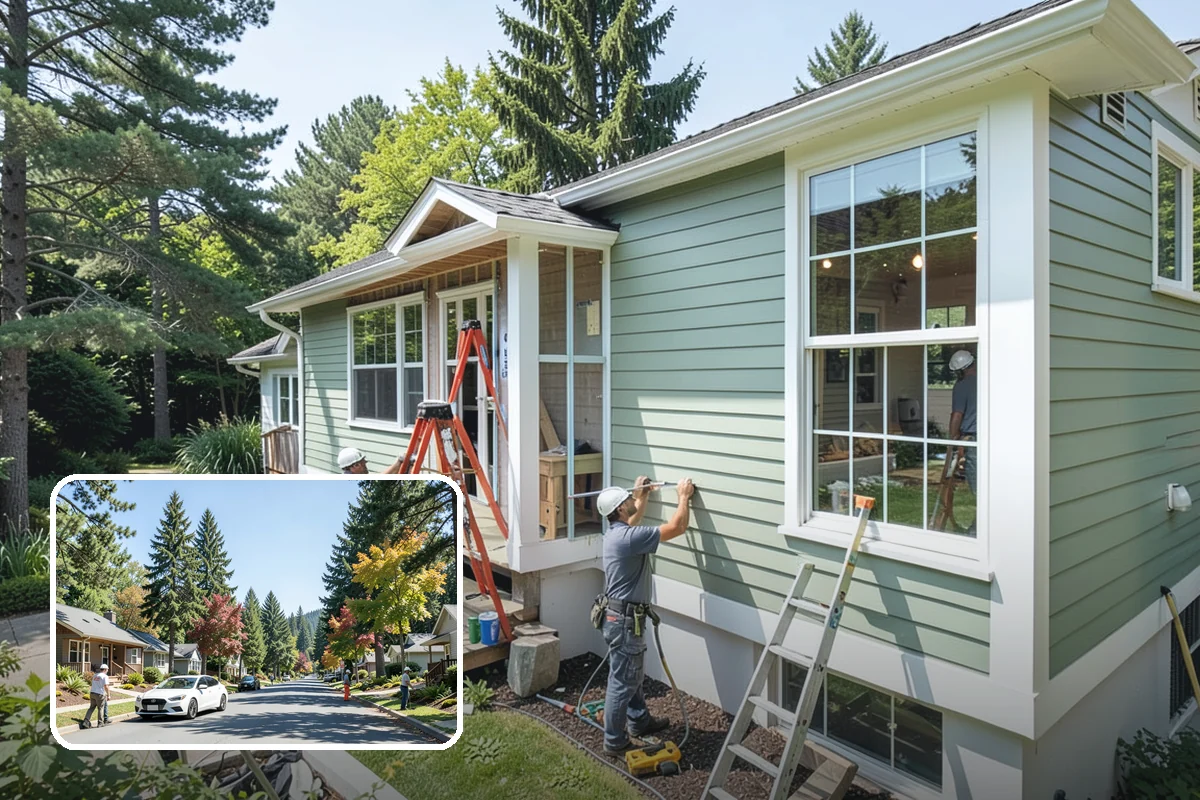 Motorized Shade Installation in Orting, Pierce County, WA - Effortless light and privacy control at a tap