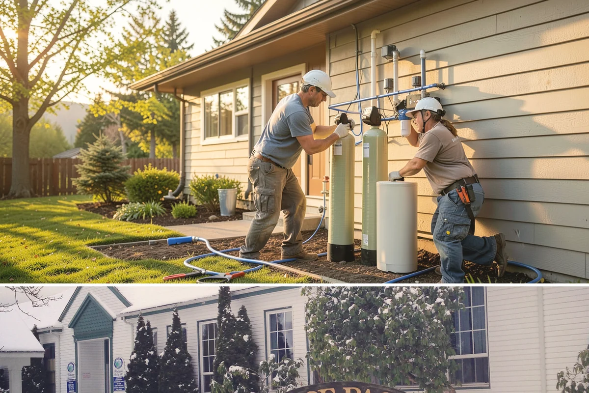 Motorized Shade Installation in Pacific, King County, WA - Motorized shades can be installed year-round and help tame both dark winters and bright summer afternoons in the PNW.