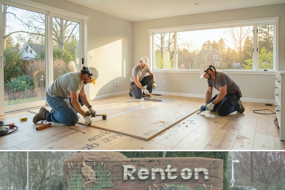 Motorized Shade Installation in Renton, King County, WA - Motorized shades can be installed year-round and help tame both dark winters and bright summer afternoons in the PNW.