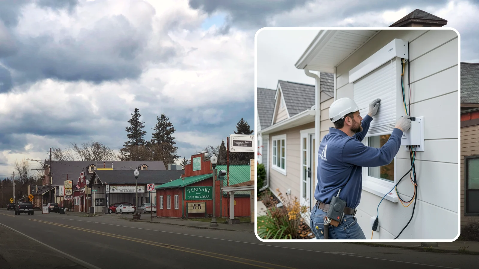 Motorized Shade Installation in Roy, Pierce County, WA - We install motorized shades that manage light, privacy, and energy with a tap or an automated schedule.