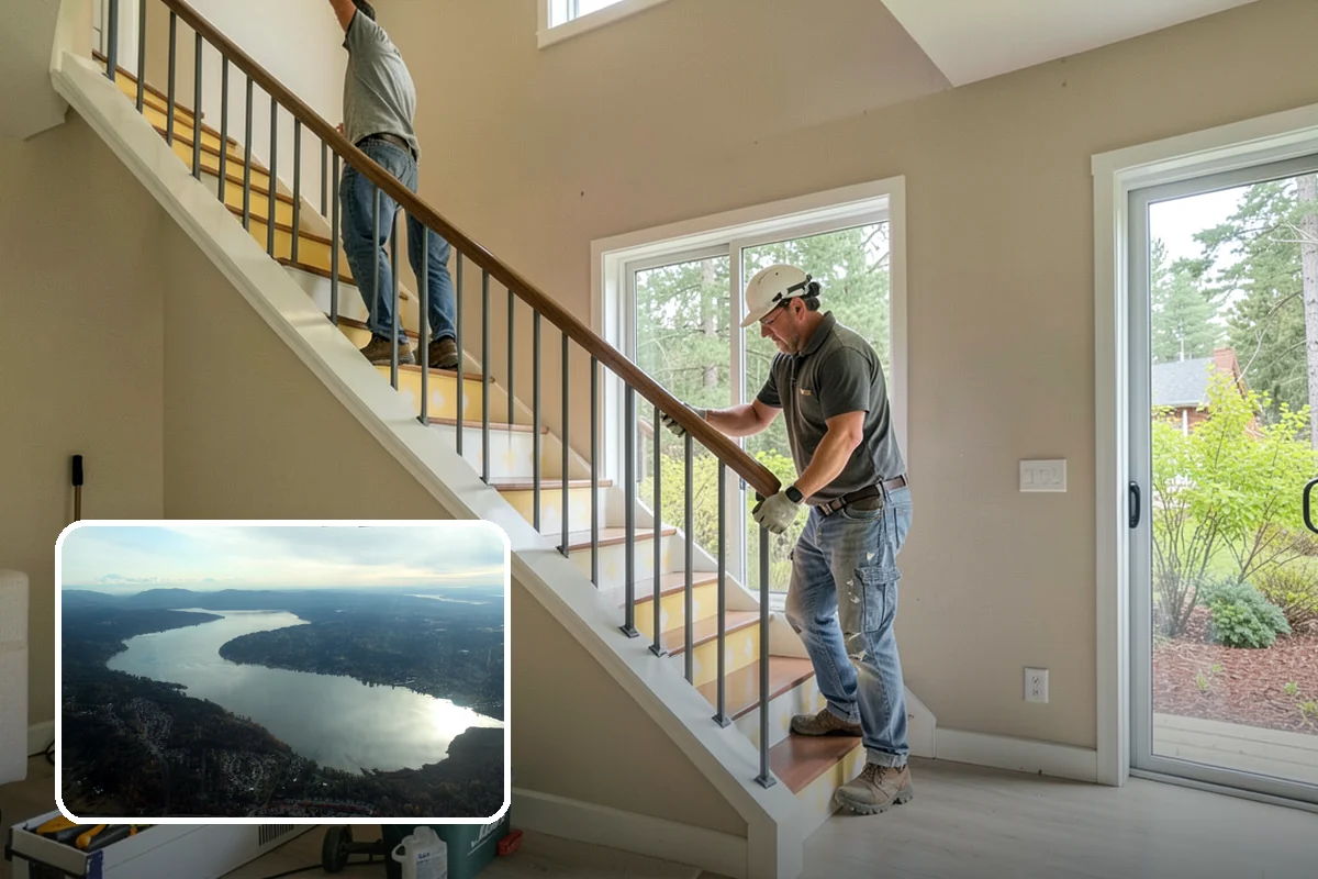 Motorized Shade Installation in Sammamish, King County, WA - Effortless light and privacy control at a tap