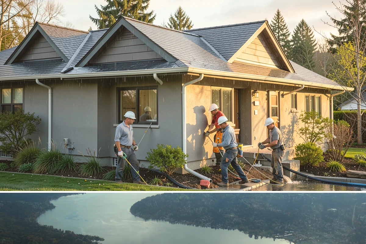 Motorized Shade Installation in Sammamish, King County, WA - Motorized shades can be installed year-round and help tame both dark winters and bright summer afternoons in the PNW.