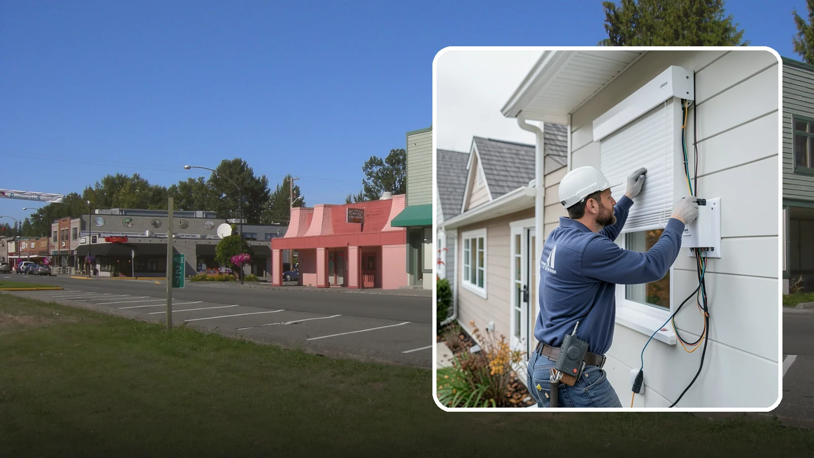 Motorized Shade Installation in Snoqualmie, King County, WA - We install motorized shades that manage light, privacy, and energy with a tap or an automated schedule.