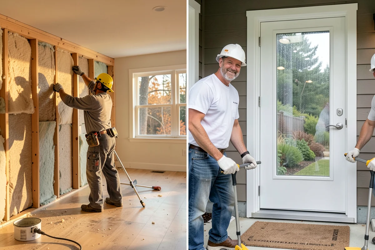 Motorized Shade Installation in Snoqualmie, King County, WA - Measure windows and confirm shade styles and power options