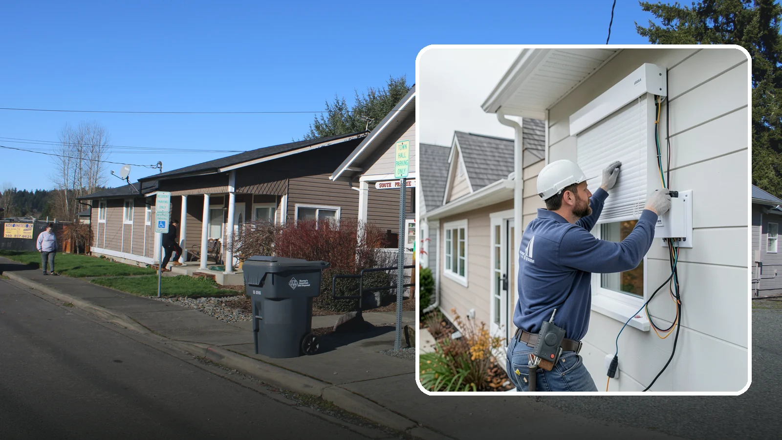 Motorized Shade Installation in South Prairie, Pierce County, WA - We install motorized shades that manage light, privacy, and energy with a tap or an automated schedule.