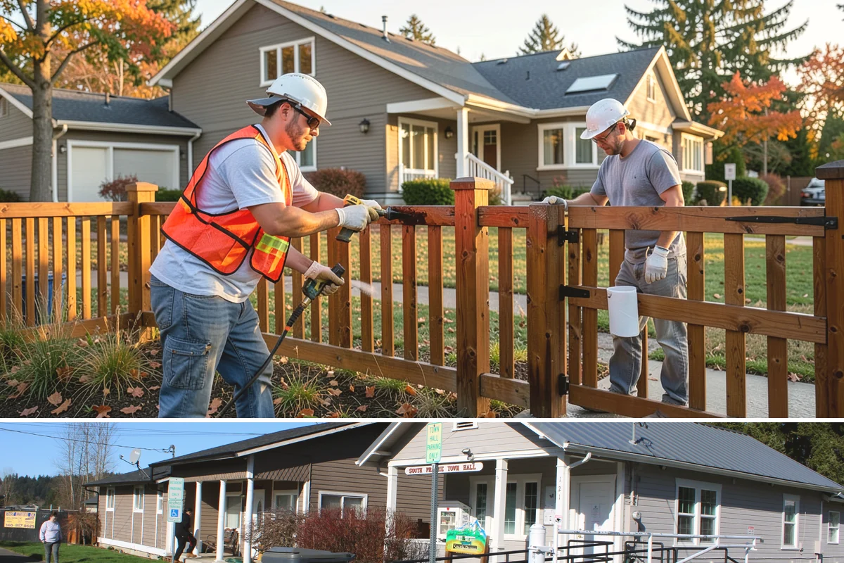 Motorized Shade Installation in South Prairie, Pierce County, WA - Motorized shades can be installed year-round and help tame both dark winters and bright summer afternoons in the PNW.