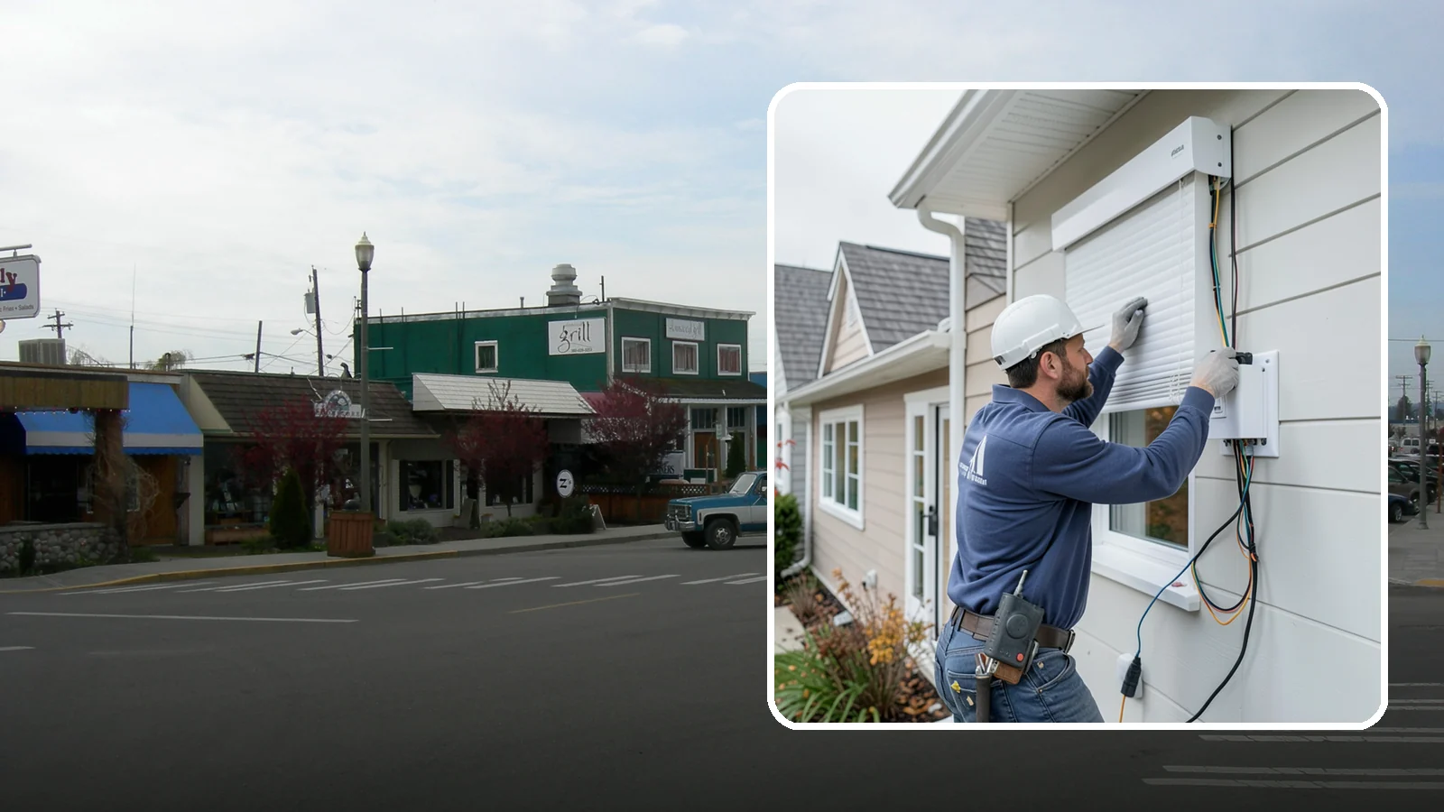 Motorized Shade Installation in Stanwood, Snohomish County, WA - We install motorized shades that manage light, privacy, and energy with a tap or an automated schedule.