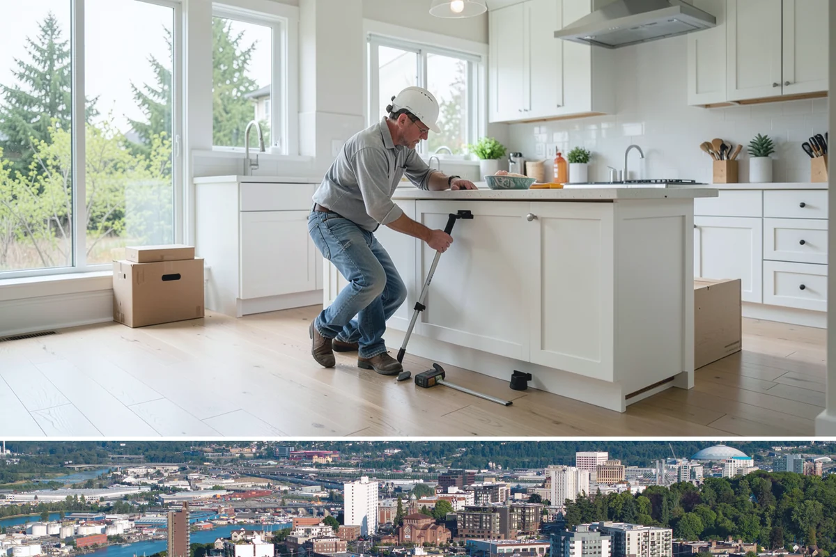 Motorized Shade Installation in Tacoma, Pierce County, WA - Motorized shades can be installed year-round and help tame both dark winters and bright summer afternoons in the PNW.