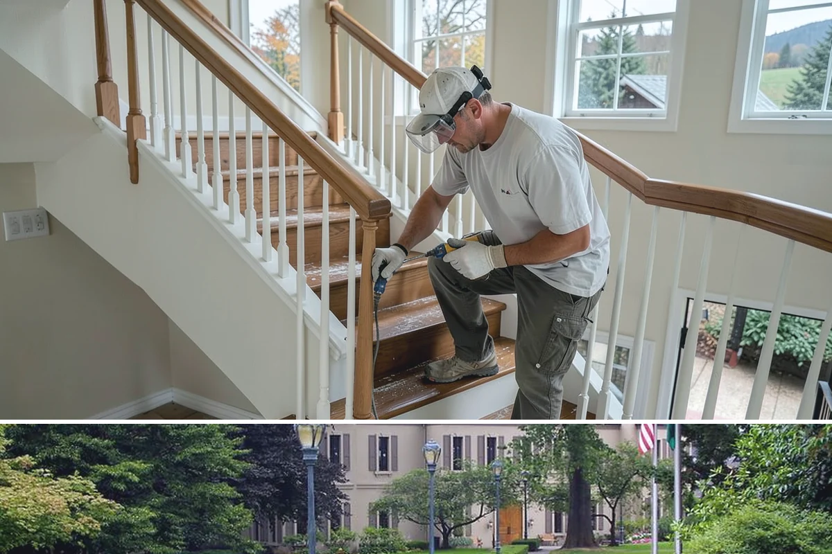 Motorized Shade Installation in Woodinville, King County, WA - Motorized shades can be installed year-round and help tame both dark winters and bright summer afternoons in the PNW.