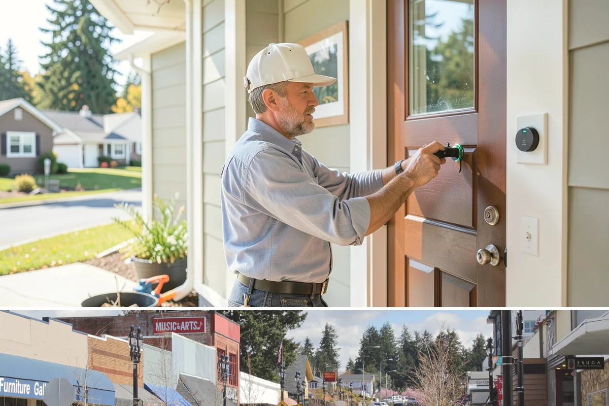 Mudroom Addition in Bothell, King County, WA - A mudroom pays off most ahead of the rainy season, so we prioritize enclosing it before fall.