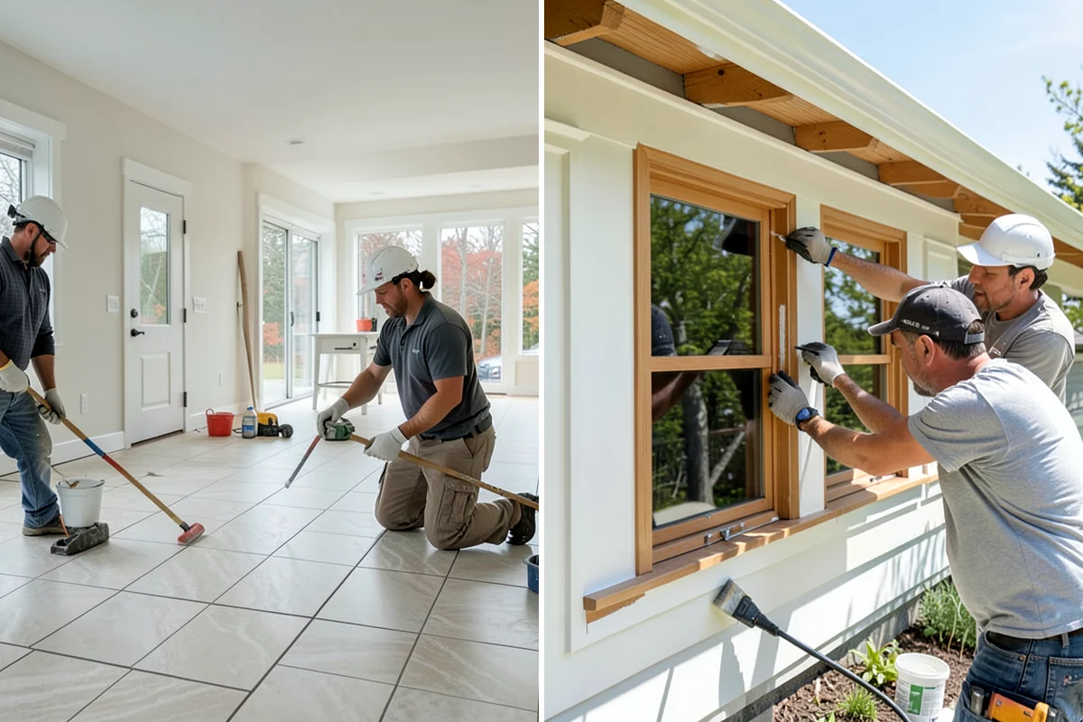 Mudroom Addition in Concrete, Skagit County, WA - Plan placement at a main or garage entry