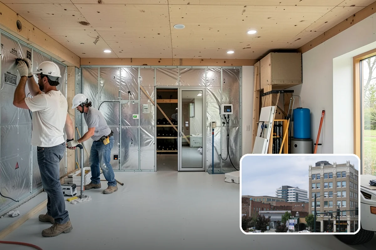 Mudroom Addition in Everett, Snohomish County, WA - Contains wet and muddy gear at the entry