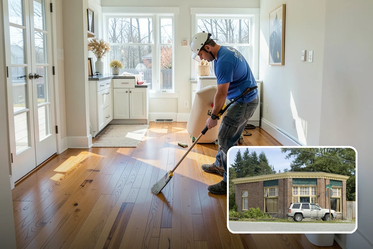 Mudroom Addition in Hamilton, Skagit County, WA - Contains wet and muddy gear at the entry