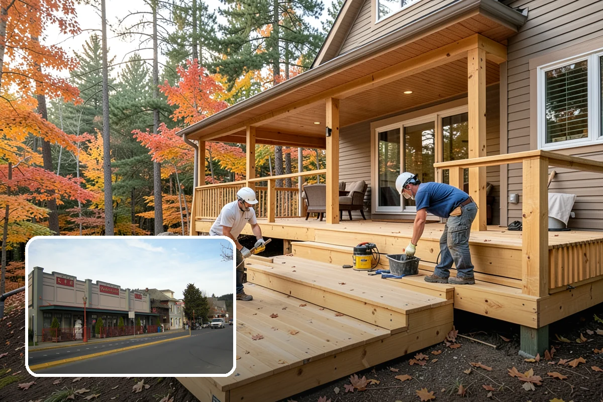Mudroom Addition in Issaquah, King County, WA - Contains wet and muddy gear at the entry