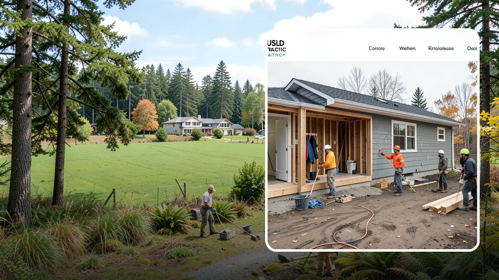 Mudroom Addition in Lyman, Skagit County, WA - A mudroom addition creates a hardworking transition space to contain wet coats, muddy boots, and gear.