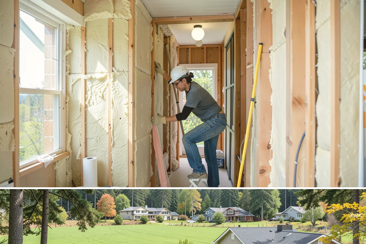 Mudroom Addition in Lyman, Skagit County, WA - A mudroom pays off most ahead of the rainy season, so we prioritize enclosing it before fall.