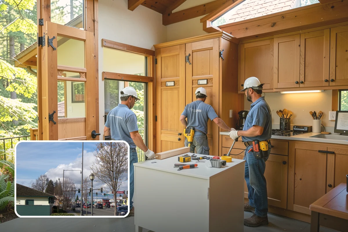 Mudroom Addition in Marysville, Snohomish County, WA - Contains wet and muddy gear at the entry