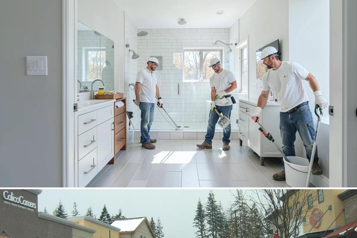 Mudroom Addition in Mill Creek, Snohomish County, WA - A mudroom pays off most ahead of the rainy season, so we prioritize enclosing it before fall.