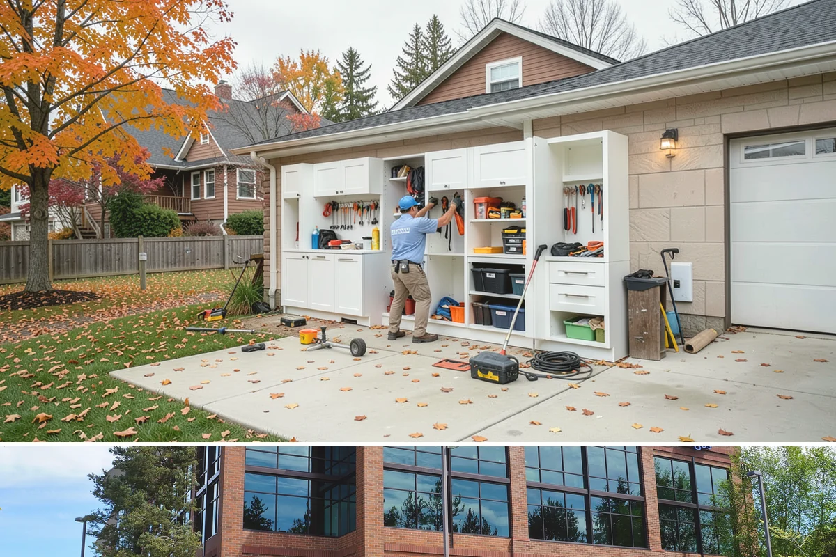 Mudroom Addition in Mountlake Terrace, Snohomish County, WA - A mudroom pays off most ahead of the rainy season, so we prioritize enclosing it before fall.