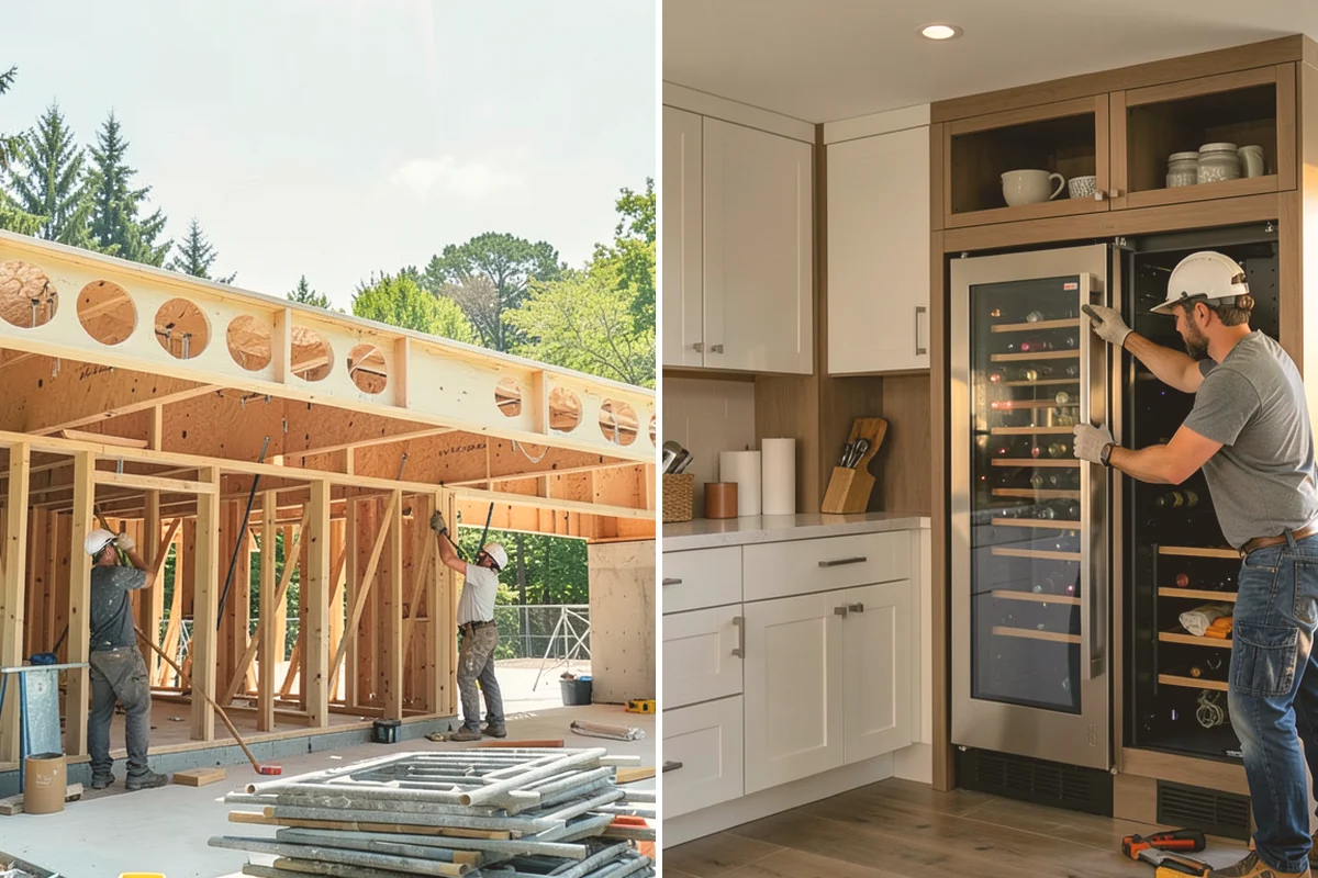 Mudroom Addition in Newcastle, King County, WA - Plan placement at a main or garage entry
