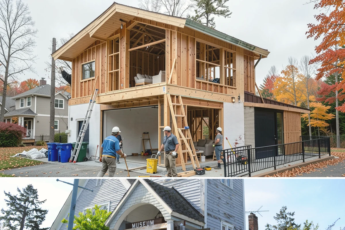 Mudroom Addition in Steilacoom, Pierce County, WA - A mudroom pays off most ahead of the rainy season, so we prioritize enclosing it before fall.