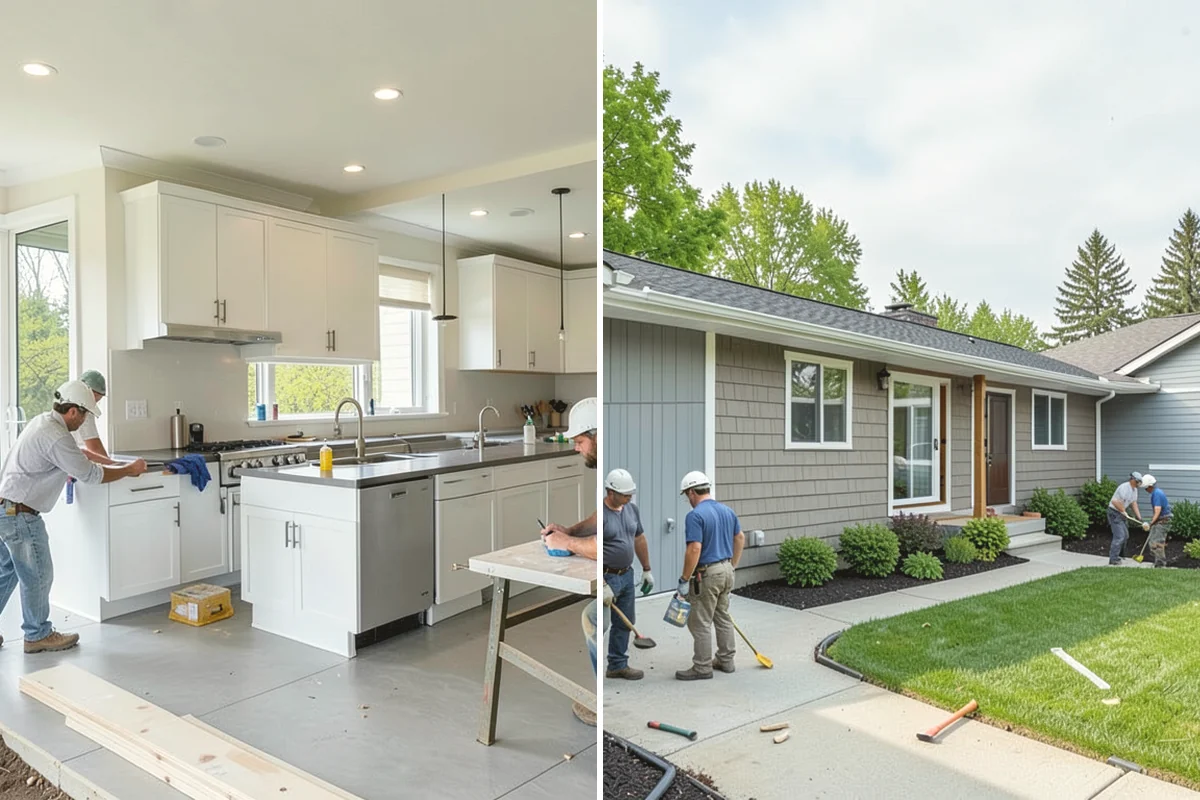 Mudroom Addition in University Place, Pierce County, WA - Plan placement at a main or garage entry