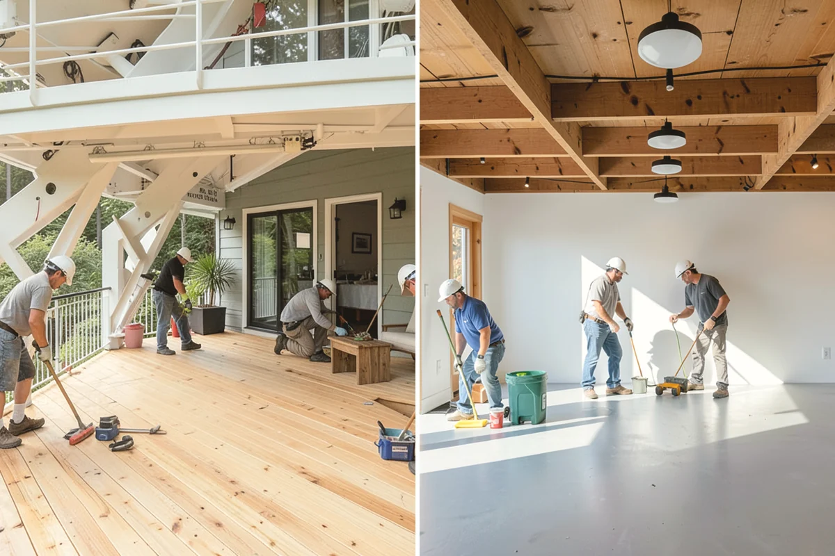 Mudroom Addition in Yarrow Point, King County, WA - Plan placement at a main or garage entry